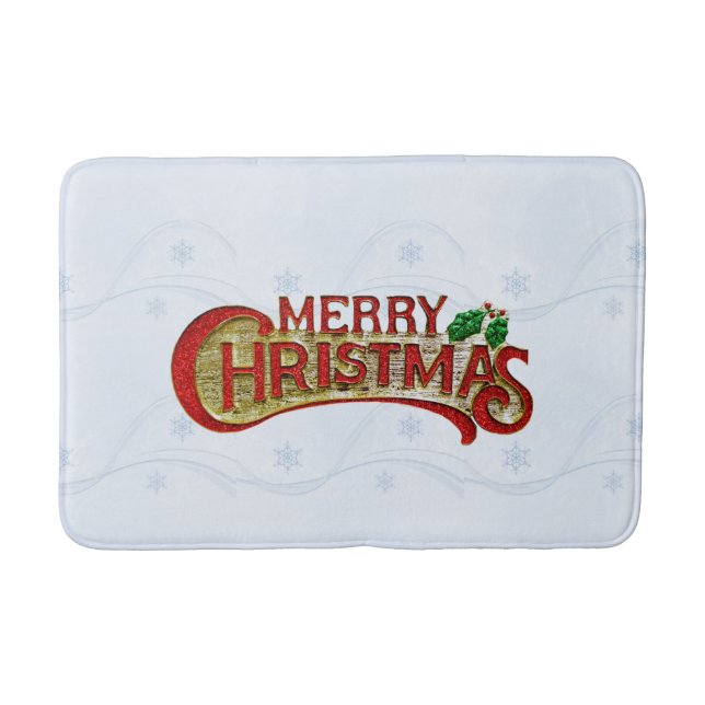 God jul Bath Mat Badrumsmatta (Framsidan)