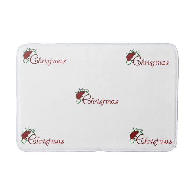 **GOD JUL BATH MAT** MATCHNINGSTILLBEHÖR BADRUMSMATTA (Framsidan)