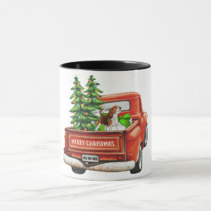 God jul Beagle Hund Mugg