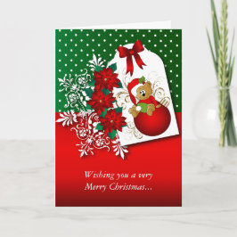 God jul Bear Helgkort