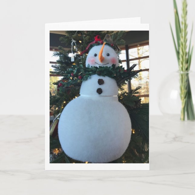 ****GOD JUL ’BEAUTIFUL’ **** HELGKORT (Framsida)