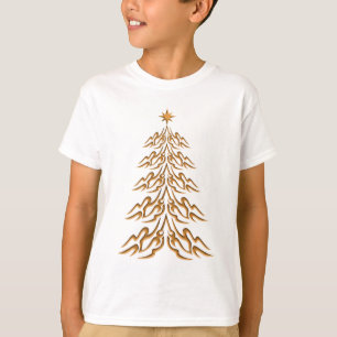 God Jul Bell Träd Shirt T-shirt
