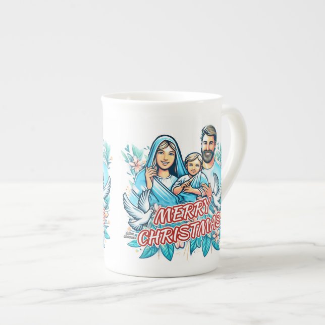 God jul benporslin mugg (Framsida höger)