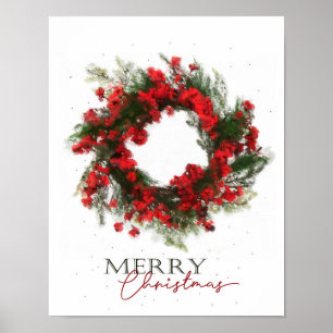 God jul Berry Wandan Poster
