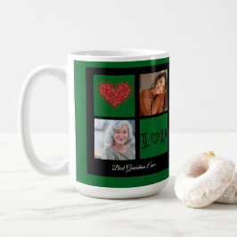 God jul Best Grandma Aldrig Photo collage Kaffemugg