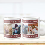 God jul Best Grandma Anpassningsbar Kaffemugg<br><div class="desc">Anpassa mugg och ge som en gåva!</div>