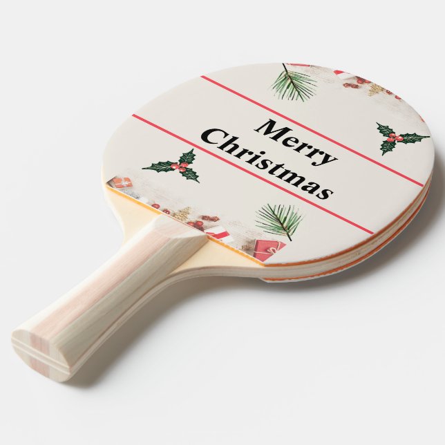 God jul Best Ping Pong-paddlar Pingisracket (Frontvinkel)