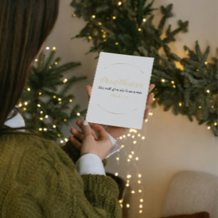 God jul Bibelvers Minikort – Matt. 1:21 Julkort