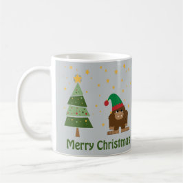 God jul Bigfoot Kaffemugg