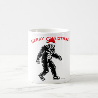 God jul Bigfoot Sasquatch Yeti Kaffemugg
