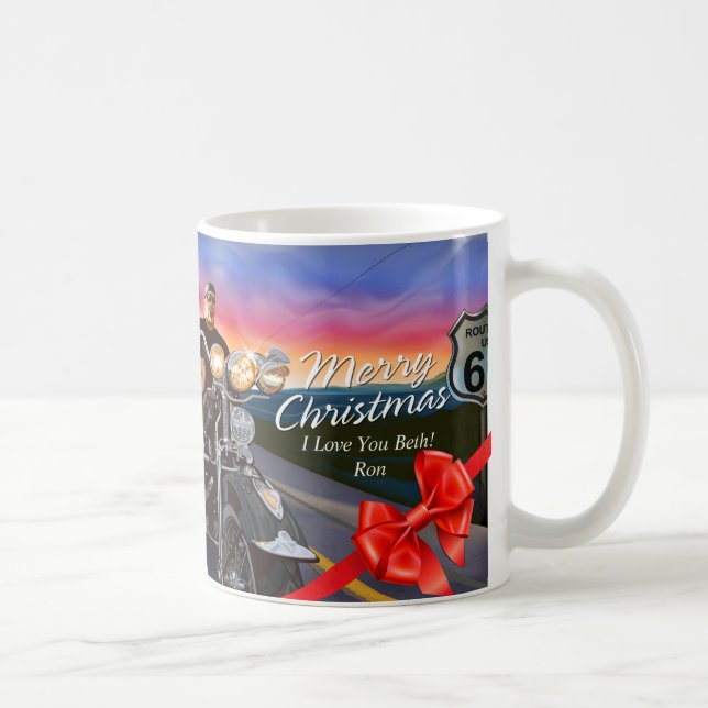 GOD JUL BIKER 1 MUGG (Höger)