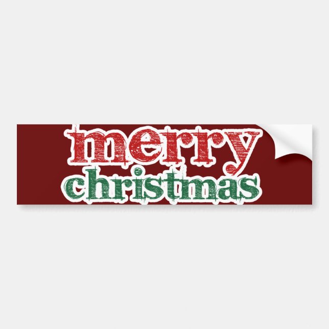 God jul bildekal (Framsidan)