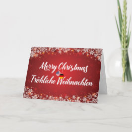 God jul Bilingual German Card Helgkort