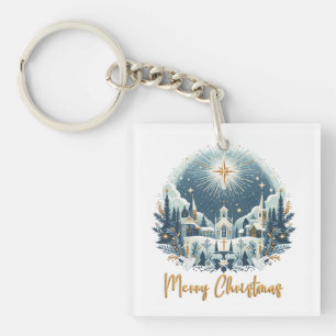 God jul blå och guld
