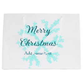 God jul blå snöflingor glitter gnistra  n