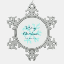 God jul blå snöflingor glitter gnistra  n