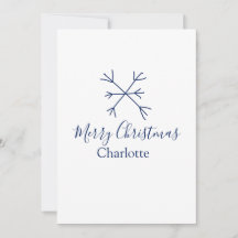 God jul blå snöflingor lägg till namn helgdagar