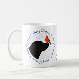 God jul Black Labrador Kaffemugg