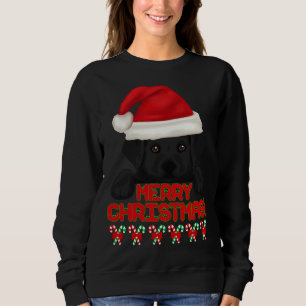 God jul Black Labrador Retriever Puppy! Es T Shirt