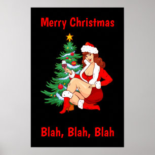 God jul Blah, Blah, Blah - God jul Poster