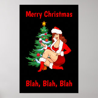 God jul Blah, Blah, Blah - God jul Poster