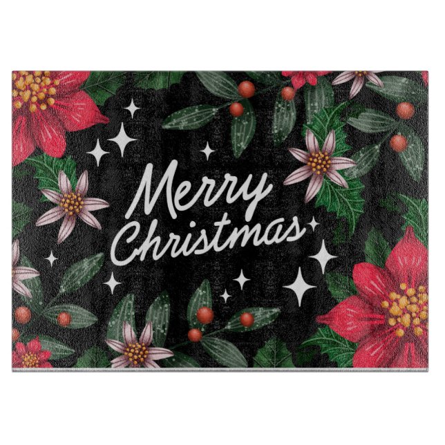 God jul Blommigt (Framsidan)