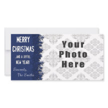 God jul Blue Snowflake