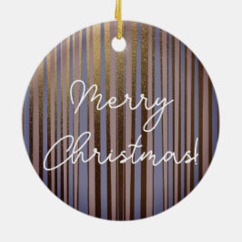 God jul Boho Guld Glitter Rosa Lilac Julgransprydnad Keramik
