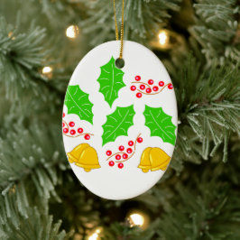God jul Boll Ceramics Adorno Ceramic Ornam Julgransprydnad Keramik