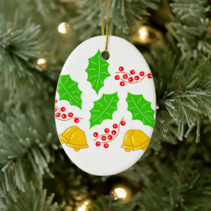 God jul Boll Ceramics Adorno Ceramic Ornam Julgransprydnad Keramik