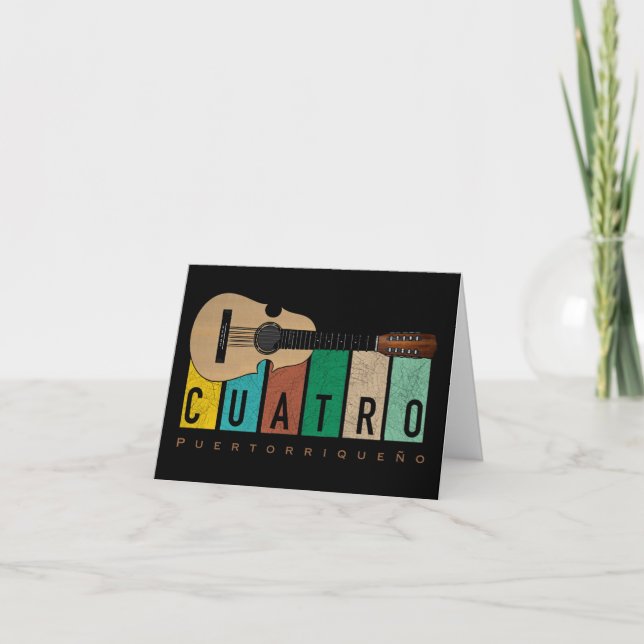 God Jul Boricua  Helgkort (Framsida)