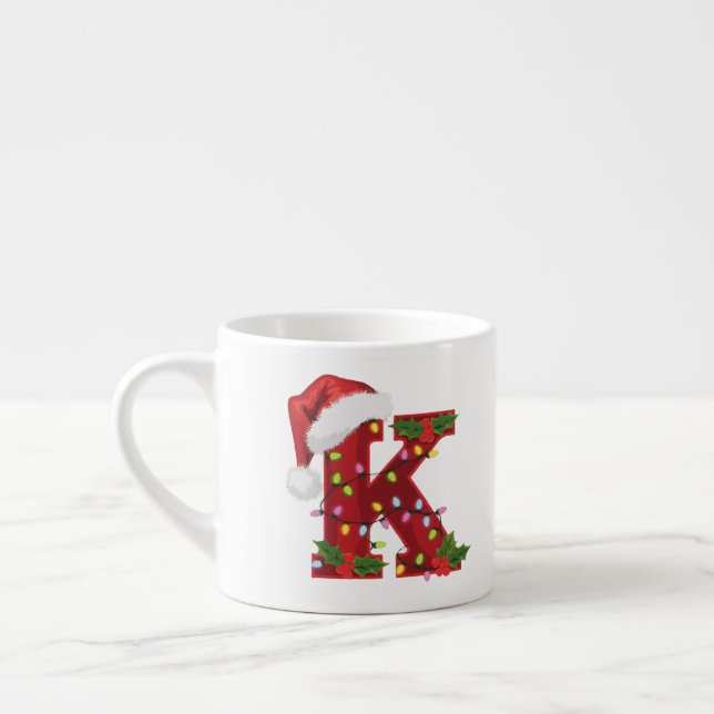 God jul Brev K Mugg Espressomugg (Vänster)