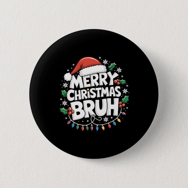 God Jul Bror Glad Jul Familj Xmas C Knapp (Framsida)