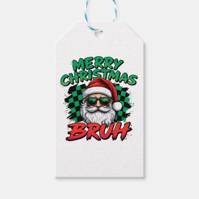 God Jul Bror Presentetikett (Framsidan)