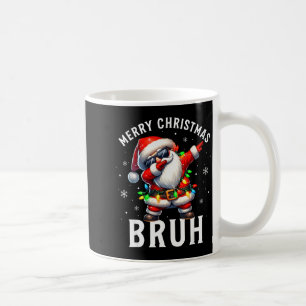 God Jul Bror Rolig Tomte Retro Män W Kaffemugg