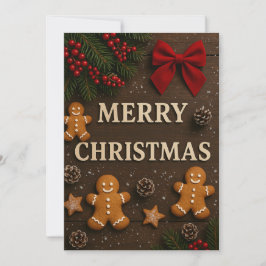 God jul Brown-julkakor Julkort