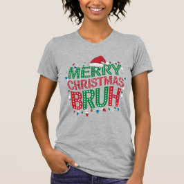 God jul Bruh: Festive and Roligt Design T Shirt