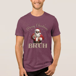 God jul BRUH Funny design T-Shirt