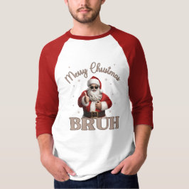 God jul BRUH Funny design T-Shirt