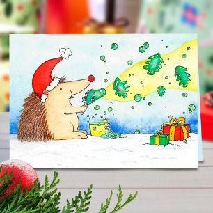 God jul Bubblor gratulationskort av N. Janes Kort