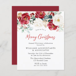 God jul budget - inbjudan till julfest