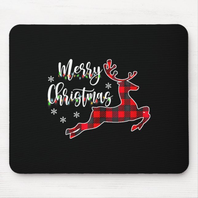 God jul Buffalo Play Red Santa Hat Julafton P Musmatta (Framsidan)