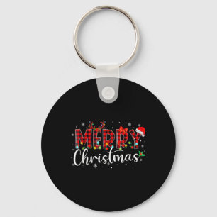 God jul Buffalo Play Red Santa Hat Julafton P Nyckelring