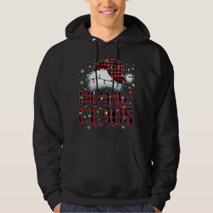God jul Buffalo Play Red Santa Hat Memaw Hoodie