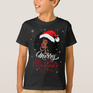 God jul Buffalo Play Santa Afro American T Shirt