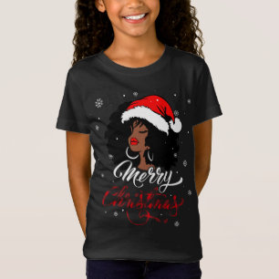 God jul Buffalo Play Santa Afro American T Shirt