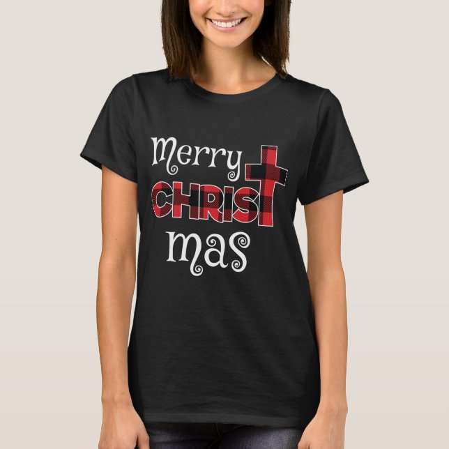 God jul Buffalo Play T Shirt (Framsida)