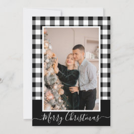 God jul Buffalo Pput Photo Julkort