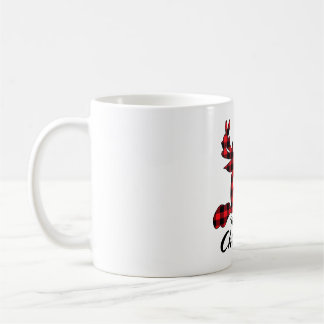 God jul Buffalo Red Play Reindeer Matchin Kaffemugg