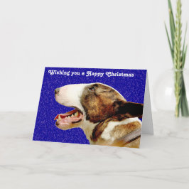 God Jul, Bull Terrier Helgkort